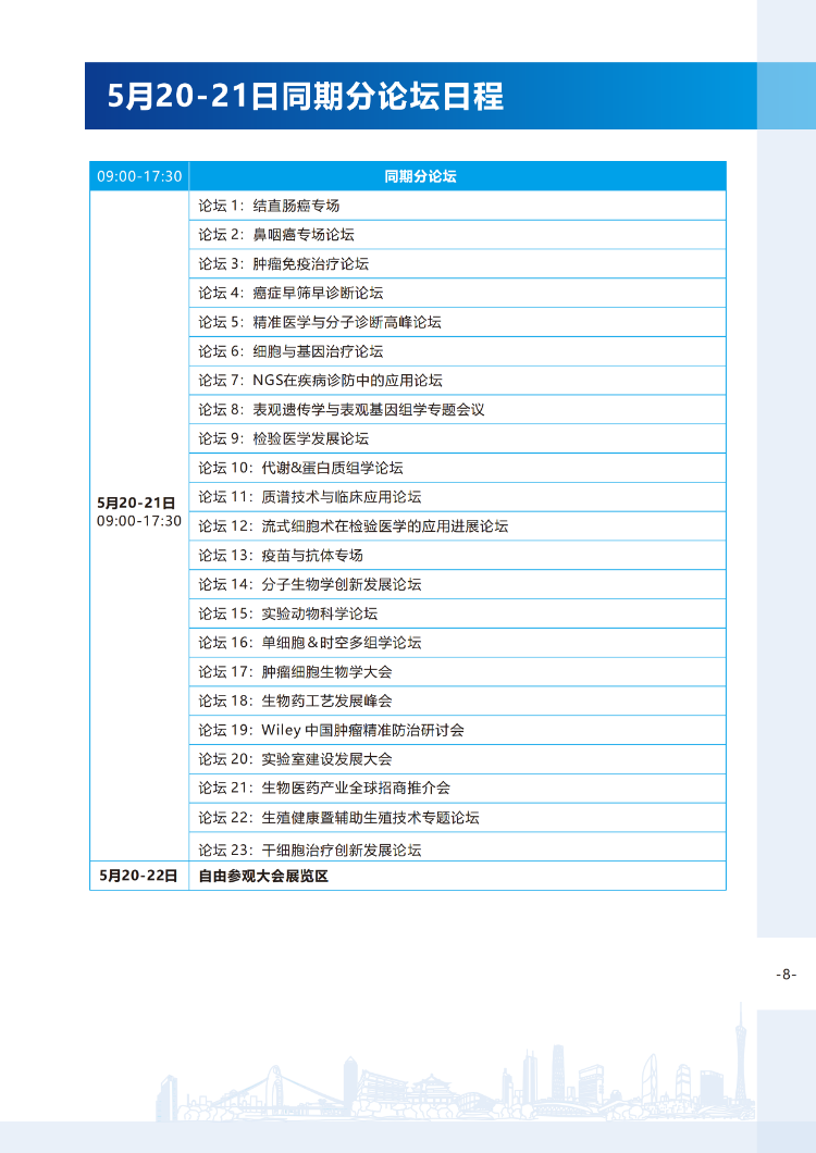 【会议手册】2023中国生命科学大会的会议手册